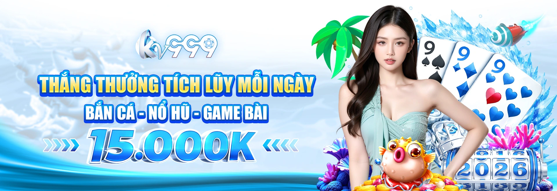 Giao diện dễ dùng và các chuyên mục game online tại Kv999